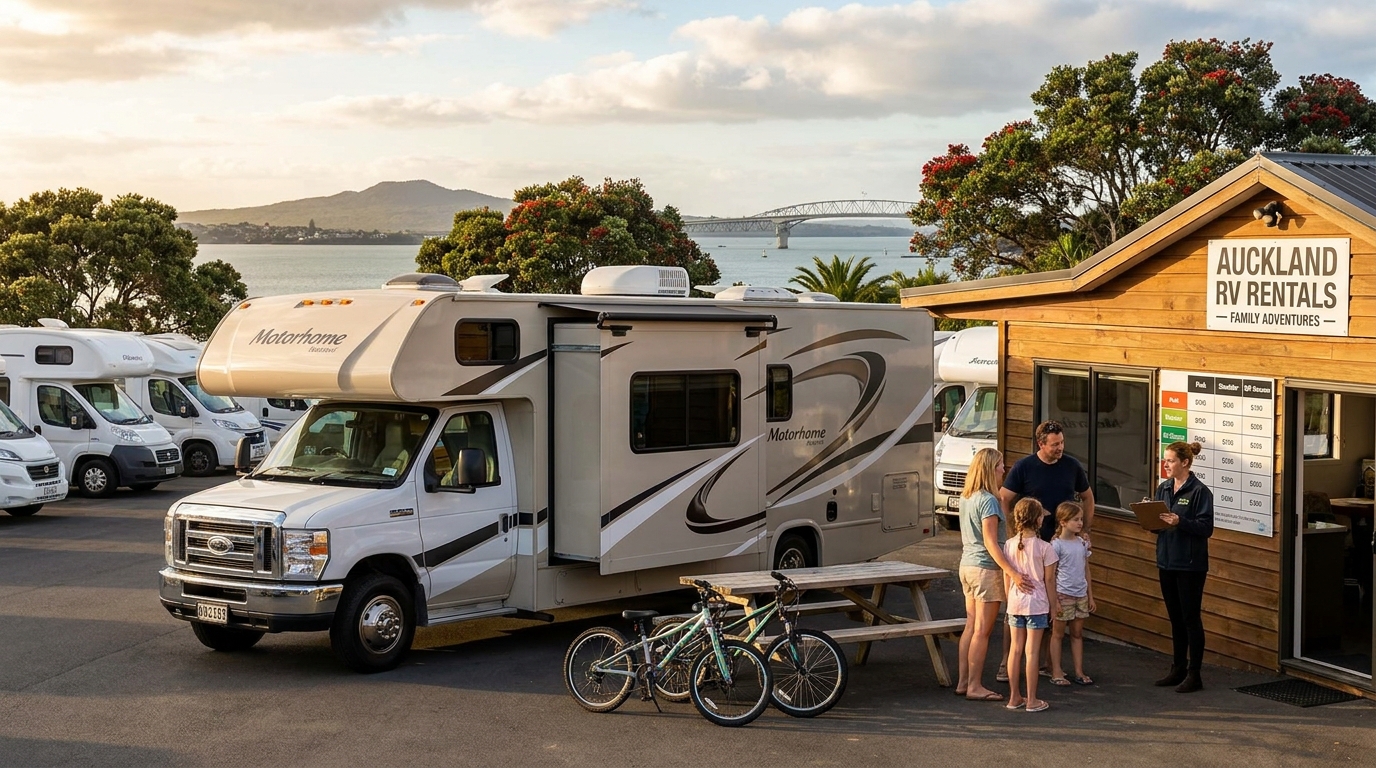 Map for Budget RV Driving in Auckland - Save on Fuel 2026